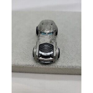 2015 Hot Wheels Silver Armored Batman DC Comics Car